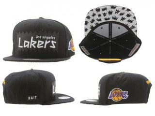 Gorra Los Angeles Lakers Mitchell&Ness [Negra]