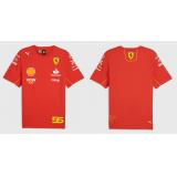 Camiseta Scuderia Ferrari 2024 - Carlos Sainz