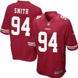 Justin Smith, San Francisco 49ers - Red