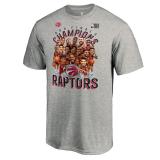Camiseta Toronto Raptors - 2019 NBA Champions, Grey