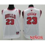 Michael Jordan, Chicago Bulls (Blanca) -NIÑOS