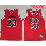 Michael Jordan, Chicago Bulls (Roja) -NIÑOS