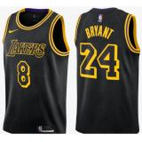 Kobe Bryant, Los Angeles Lakers #8-24 Black