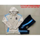 Chándal con capucha Argentina 2024 (White) - NIÑOS