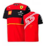 Camiseta Scuderia Ferrari 2022 - Carlos Sainz