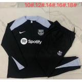 Chándal FC Barcelona 2024/25 (Negro) - NIÑOS