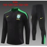 Chándal Brasil 2024 (Black) - NIÑOS