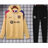 Chándal con capucha FC Barcelona 2024/25 (Gold)