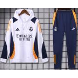 Chándal con capucha Real Madrid 2024/25 (Blanco)