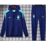 Chándal con capucha Brasil 2024/25 (Dark)