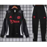 Chándal con capucha Manchester United 2024/25 (Black)