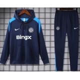 Chándal con capucha Chelsea 2024/25 (Dark Blue)