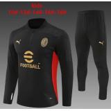 Chándal AC Milan 2024/25 (Black) - NIÑOS
