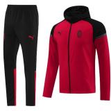 Chándal con capucha AC Milan 2024 (Red)