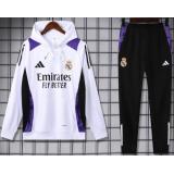 Chándal con capucha Real Madrid 2024/25 (White)