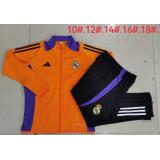 Chándal Real Madrid 2024/25 (Naranja) - NIÑOS