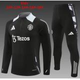 Chándal Manchester United 2024/25 (Black) - NIÑOS