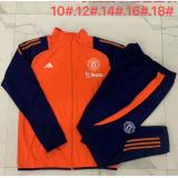 Chándal Manchester United 2024/25 (Naranja) - NIÑOS
