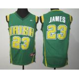 LeBron James, St. Vincent St. Mary Irish [Green]