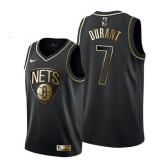 Kevin Durant, Brooklyn Nets - Black/Gold