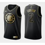 Kawhi Leonard, Los Angeles Clippers - Black/Gold