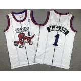 Tracy McGrady, Toronto Raptors (Retro White) - NIÑOS