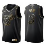 Dwyane Wade, Miami Heat - Black/Gold