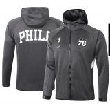 Chaqueta con capucha Philadelphia 76ers - Black