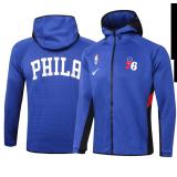 Chaqueta con capucha Philadelphia 76ers - Blue