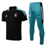 Polo + Pantalones Real Madrid 2021/22 (Black)