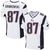 Rob Gronkowski, New England Patriots - White