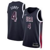 Stephen Curry, USA 2024 (Navy) "JJOO París"