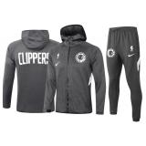 Chaqueta con capucha LA Clippers - Black