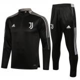 Chándal Juventus 2021/22 (Black/Grey) - NIÑOS
