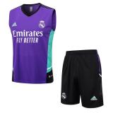 Kit Entrenamiento Real Madrid 2023/24 (Morada-Tirantes)