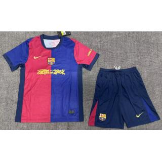 FC Barcelona 1a Equipación 2024/25 (Travis Scott) - NIÑOS