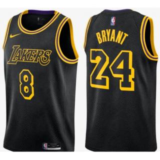 Kobe Bryant, Los Angeles Lakers #8-24 Black