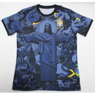 Camiseta Brasil 2024 ft. Jesus (Blue)