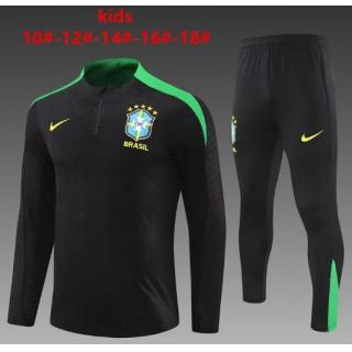 Chándal Brasil 2024 (Black) - NIÑOS