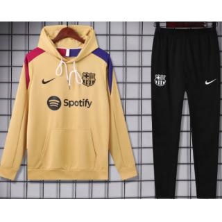 Chándal con capucha FC Barcelona 2024/25 (Gold)