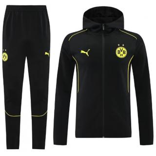 Chándal con capucha Borussia Dortmund 2024/25 (Black)