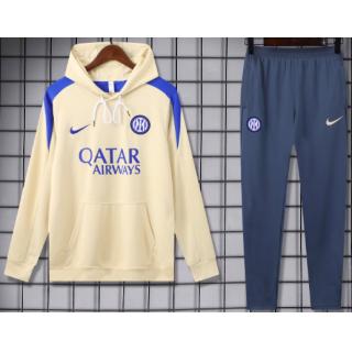 Chándal con capucha Inter Milán 2024/25 (Yellow)