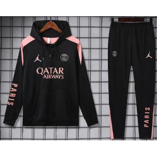 Chándal con capucha PSG 2024/25 (Negro)