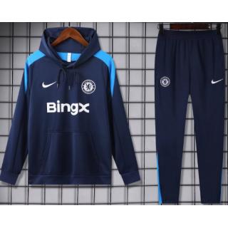 Chándal con capucha Chelsea 2024/25 (Dark Blue)