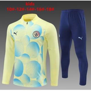 Chándal Manchester City 2024/25 (Yellow) - NIÑOS
