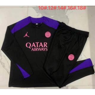 Chándal PSG 2024/25 (Black) - NIÑOS