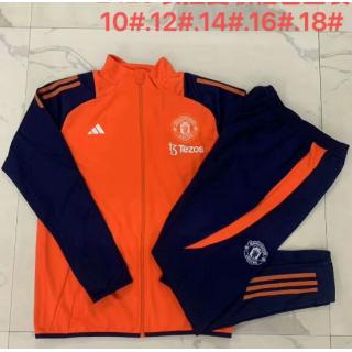 Chándal Manchester United 2024/25 (Naranja) - NIÑOS
