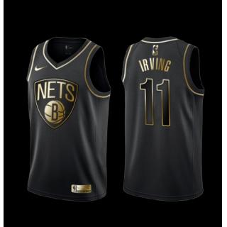 Kyrie Irving, Brooklyn Nets - Black/Gold