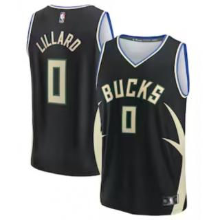 Damian Lillard, Milwaukee Bucks - Statement Black