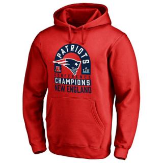 Sudadera New England Patriots \"SBLII\" - Roja